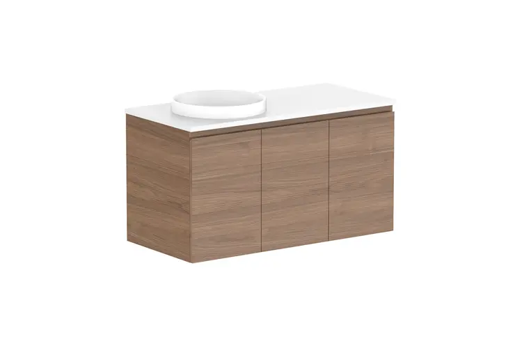 Glacier Lite All Door Twin 1050 WH L CS (CAESARSTONE FINISH)