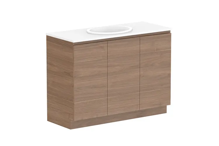 Glacier Lite All Door Trio 1200 WITH KICKBOARD C DU (DURABLE FINISH) 