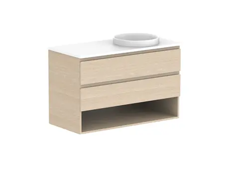 Glacier Durable finish Lite Shelf Twin 1050 WH R DU 