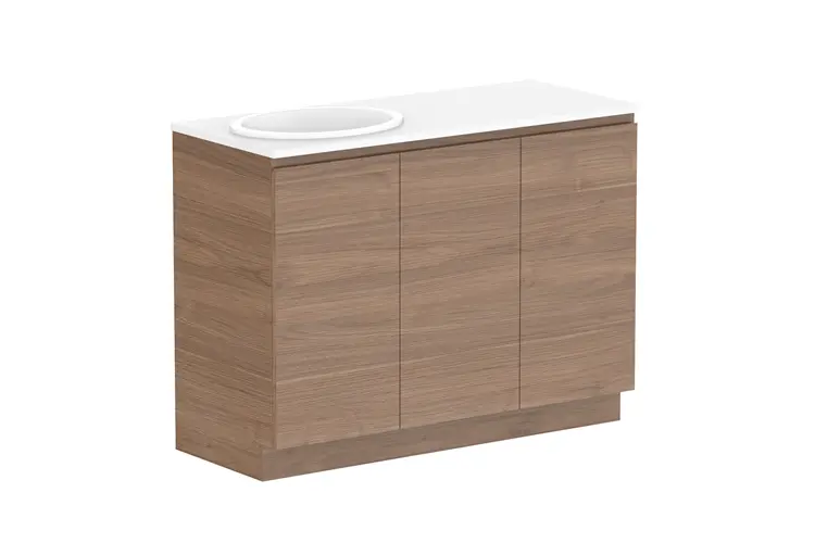 Glacier Pro All Door Trio 1200 WITH KICKBOARD L CE (CERAMIC TOP) 