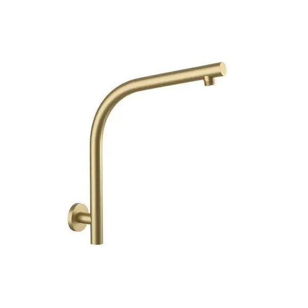 Pentro Brushed Yellow Gold Wall Mounted Shower Arm