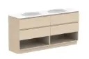 Glacier Lite Shelf Twin 1800 With Kickboard Double Bowl - CS