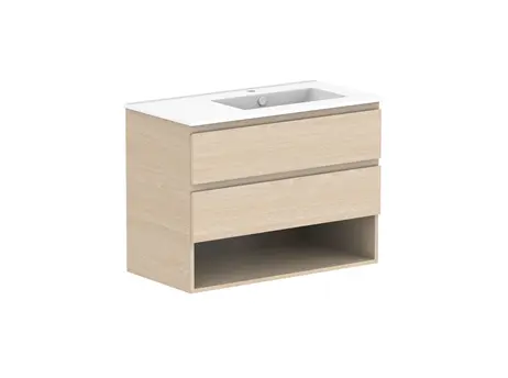 Glacier Caesarstone finish Pro Shelf Twin 900 WH R CS 