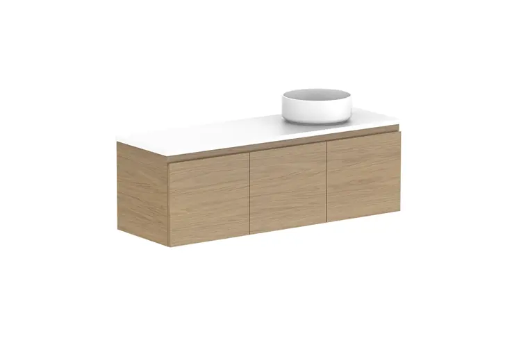 Glacier Lite Ens Dor&Drw Slm 1200WH R CS (CAESARSTONE FINISH)