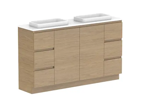 Glacier Caesarstone finish Pro Ens Dor&Drw Trio 1500WK D CS 