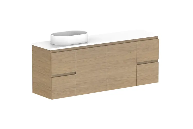 Glacier Pro Ens Dor&Drw Twin 1500WH Left Bowl - DU