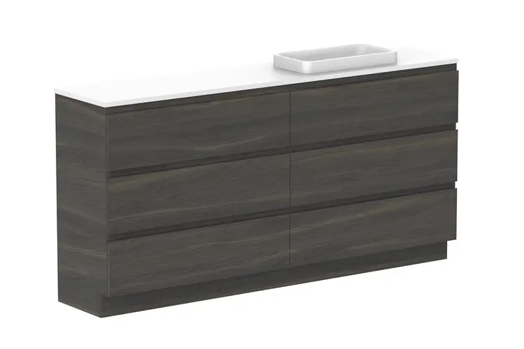 Glacier Lite Ens All Drw Tro 1800With Kickboard Right Bowl - DU