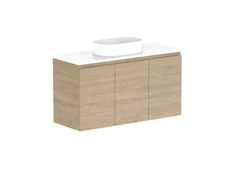 Glacier Caesarstone finish Lite All Dor Ens Twn 1050WH C CS 