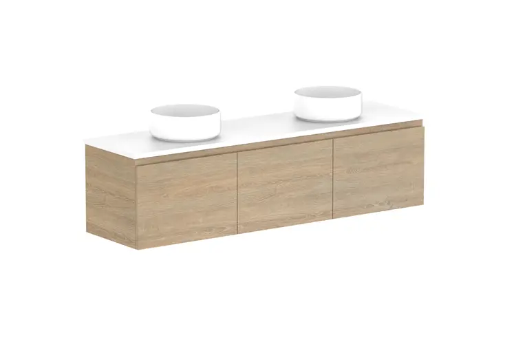 Glacier Pro All Door Ens Slm 1500WH Double Bowl - DU