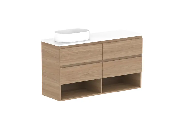 Glacier Lite Ens Shelf Twin 1200 WH L CP (CUSTOMIZABLE PREMIUM)