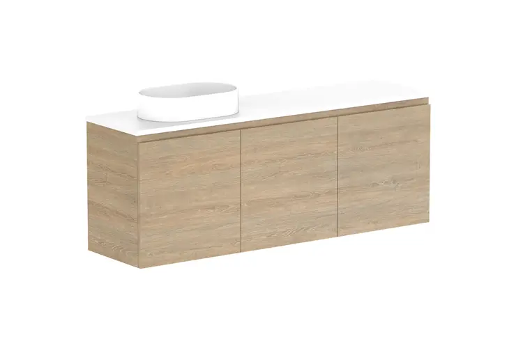 Glacier Pro All Door Ens Twin 1500WH Left Bowl - CP