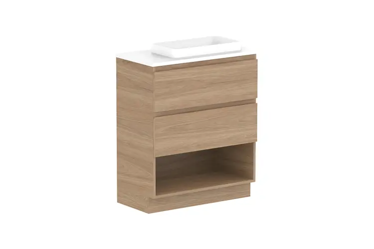 Glacier Lite Ens Shelf Twin 750 WITH KICKBOAD R DU (DURABLE FINISH)