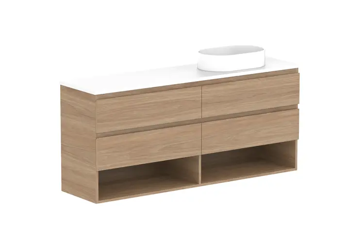 Glacier Pro Ens Shelf Twin 1500 WH Right Bowl - DU