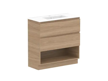 Glacier Durable finish Pro Ens Shelf Twin 900 WK Left Side DU 