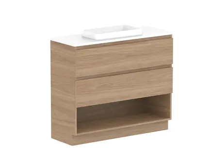 Glacier Customizable Premium Pro Ens Shelf Twin 1050 WK C CP 