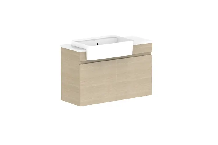 Glacier Lite SR All Door Twin 900WH Left Bowl - CS