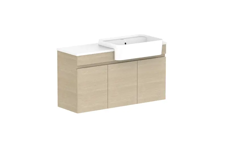 Glacier Lite SR All Door Twin 1050WH Right Bowl - CP