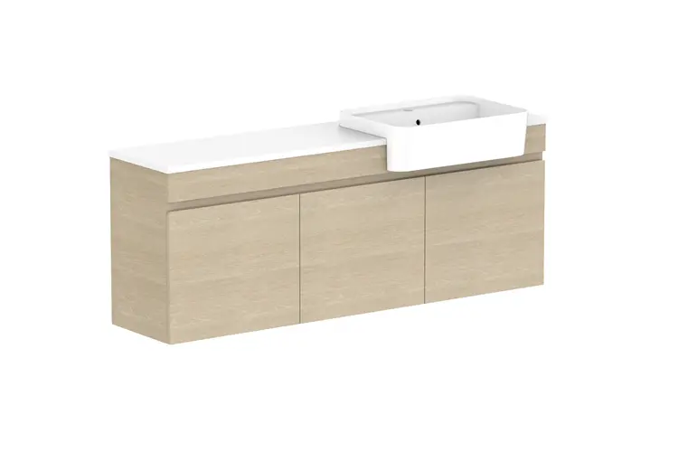 Glacier Lite SR All Door Twin 1500WH Right Bowl - CP