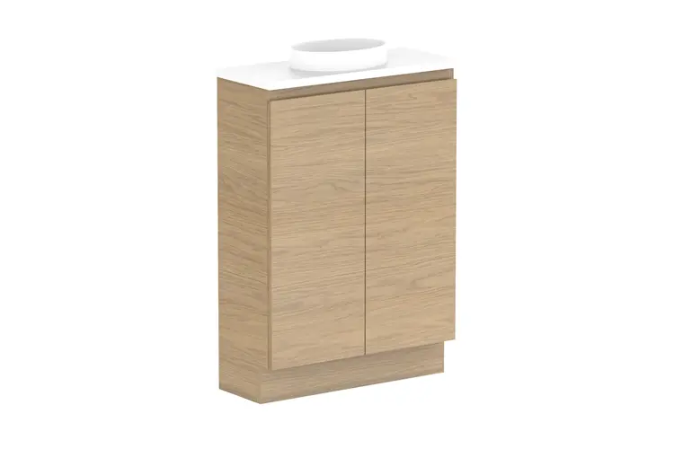 Glacier Lite Mini All Door 600 With Kickboard Centre Bowl - CP