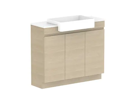 Glacier Caesarstone finish Lite SR All Door Tro 1050WK C CS 