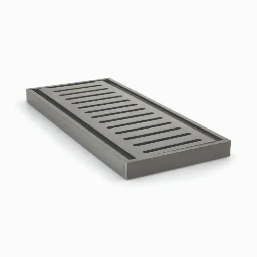 [MS-14GRT-GM] 100x100x14mm Gunmetal Ezy Flow Floor Grate 
