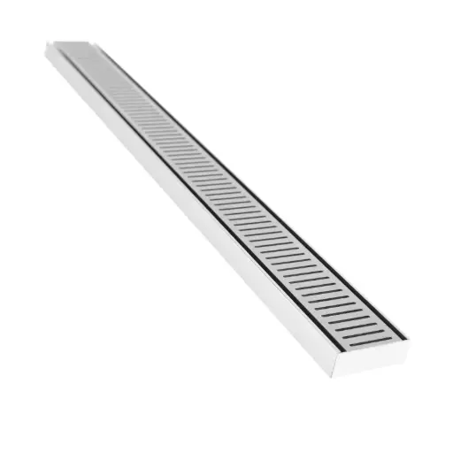 [LFGNXT35] 100x100x35mm Chrome Floor Grate 