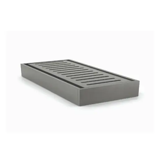 [MS-26GRT-GM] 100x100x26mm Gunmetal Ezy Flow Floor Grate 