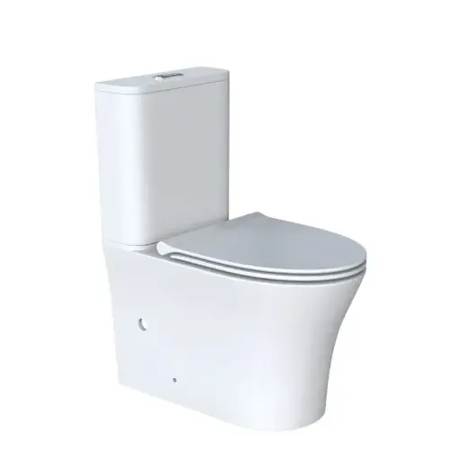 [AW-AB2232H/AS8232D] Arrow Armino 670*380*810mm Dual Flush Washdown Two-piece Ceramic Toilet Suite Soft Closed Seat 