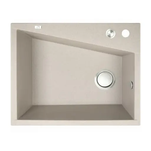[LO-SBG410T] 480x600x227mm Beige Granite Single Bowl Kitchen Sink
