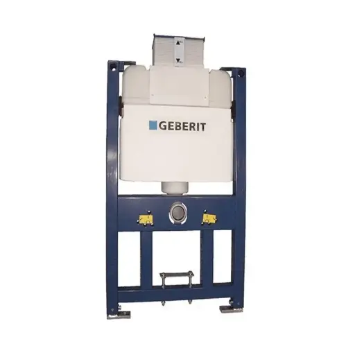 [UN-111.263.00.1] GEBERIT Duofix Kappa Under Counter Mechanical Low Level Concealed Cistern 4.5/3L with Frame 