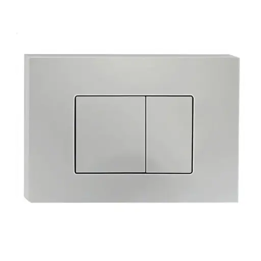 [UN-IWC-BS884-CH] R & T Chrome ABS Push Plate (Square Button) 