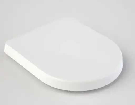 [UN-PSC111] White Thermoset Heavy Duty Soft-close PP Material Wrap-over Thick Seat