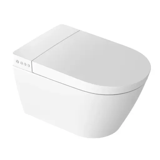 [RH-ZDF8420] JOMOO Wall Hung Smart Toilet Pan with Inwall Cistern Push Button with Remote Control