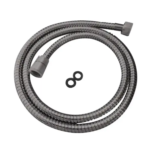 [SH150GM] 1500mm Gunmetal Stainless Steel Shower Hose