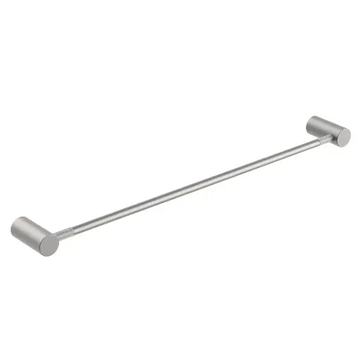 [BU9001.TR] CADDENCE - 600mm Brushed Nickel Single Towel Rail 
