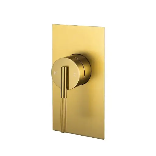 [BUYG0245.ST] CADDENCE - Brushed Brass Wall Mixer