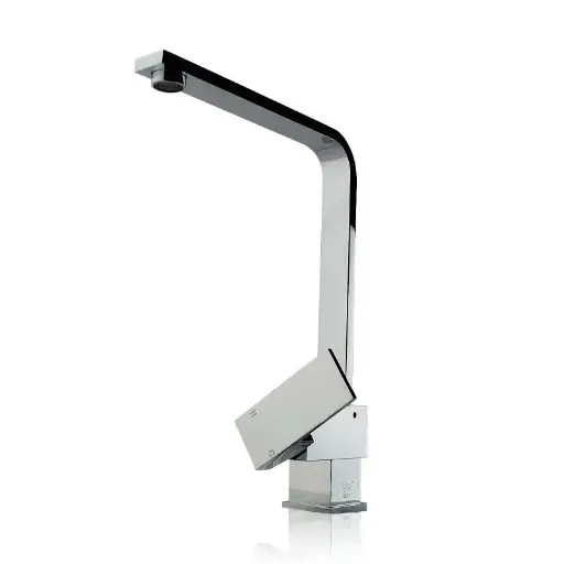 [CH1010.KM] Chrome Square Standard Kitchen Sink Mixer Tap