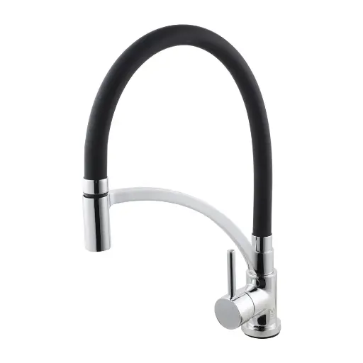 [CH1039.KM] Chrome Standard Pull Down Kitchen Mixer Tap