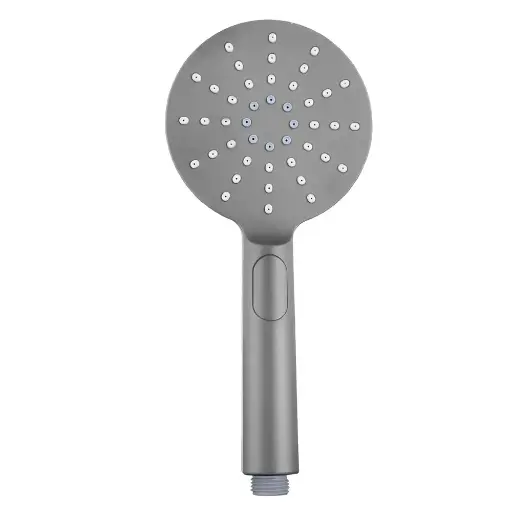 [BU-R11.HHS] Round Brushed Nickel ABS 3 Function Handheld Shower