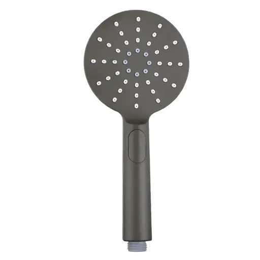 [GM-R11.HHS] Round Gunmetal ABS 3 Function Handheld Shower