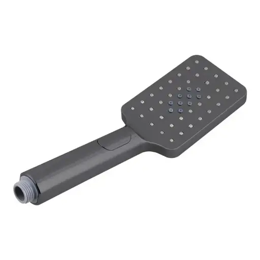 [GM-S8.HHS] Square 3 Functions Gunmetal Rainfall Handheld Shower Head 