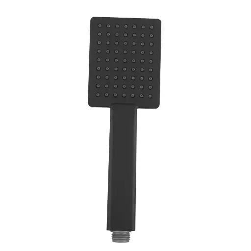 [OX-S2.HHS] Black Square Single Function Handheld Shower