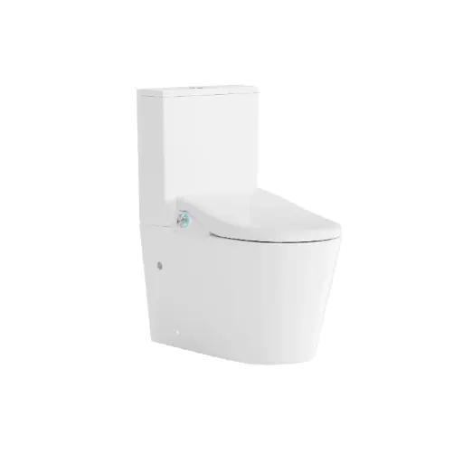[BS35S-TL6002] Lafeme Luna Tornado Rimless Smart Toilet Suite with Catania Standard Bidet Seat