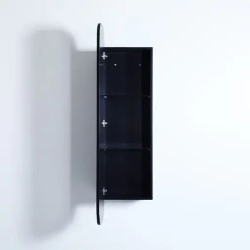 [OSTB1500-MB] Olivia Shaving Cabinet - Matte Black - 1500mm