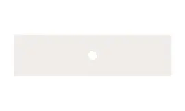 [ABW1539-NTH] 1500*395*18mm Above Counter – Blanc White Slim Stone Top for Bellevue Ensuite-ABW1539-NTH 