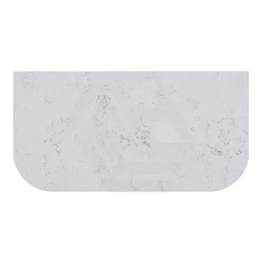 [ABW95CV] ABW95CV-Above Counter – Blanc White Curved Stone Top for Avalon & Bronte 