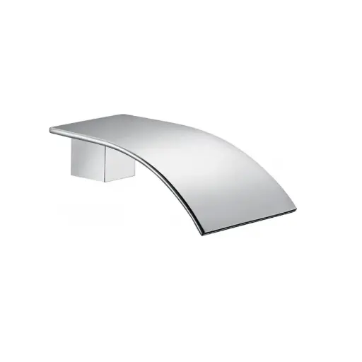 [CH0005.BS] Chrome Waterfall Bathtub/Basin Wall Spout 