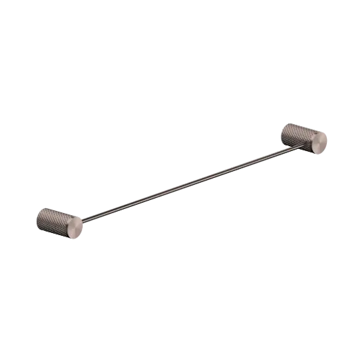 [NR2524BZ] OPAL SINGLE TOWEL RAIL 600MM BRUSHED BRONZE 