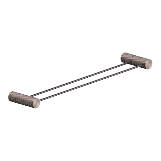 [NR2524dBZ] OPAL DOUBLE TOWEL RAIL 600MM BRUSHED BRONZE
