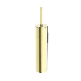 [NR1988BG] MECCA BRUSHED GOLD TOILET BRUSH HOLDER